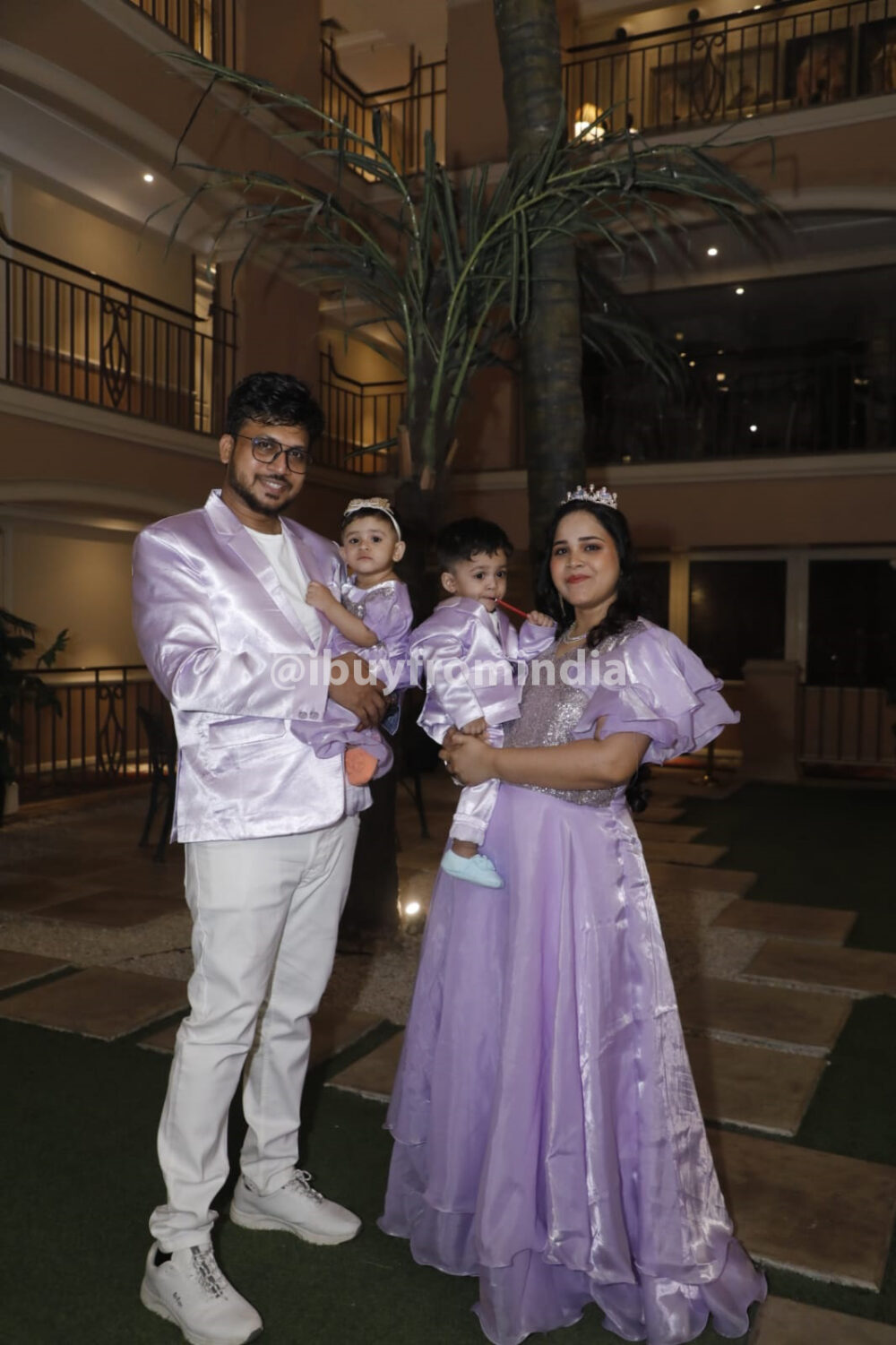 family matching dress for birthday party