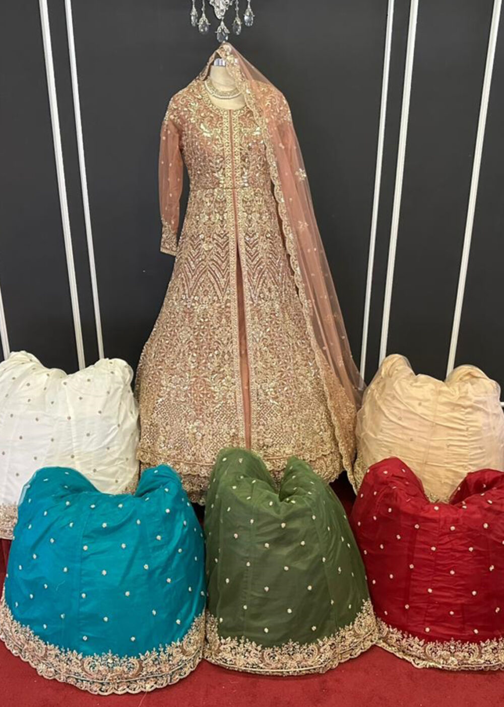 pakistani bridal lehenga