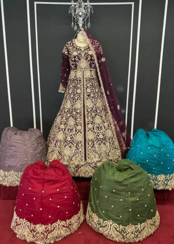 pakistani bridal lehenga