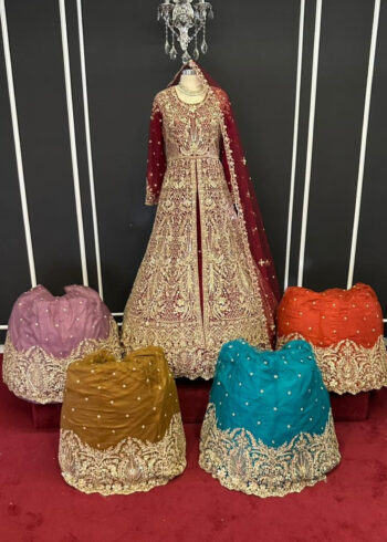 pakistani bridal lehenga