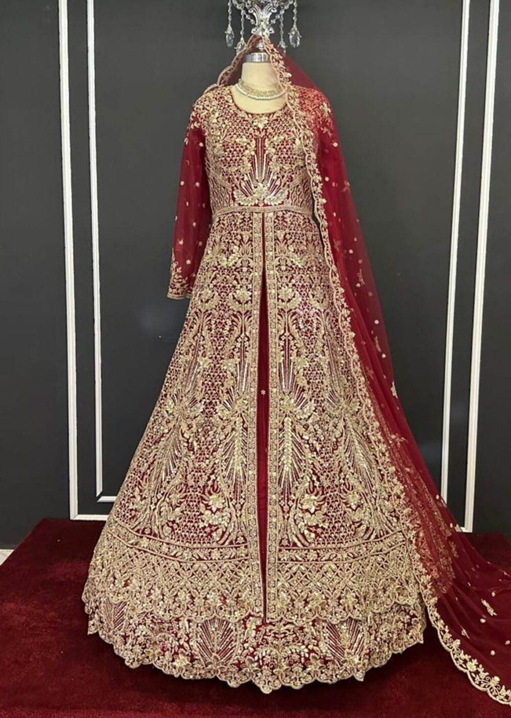 pakistani bridal lehenga
