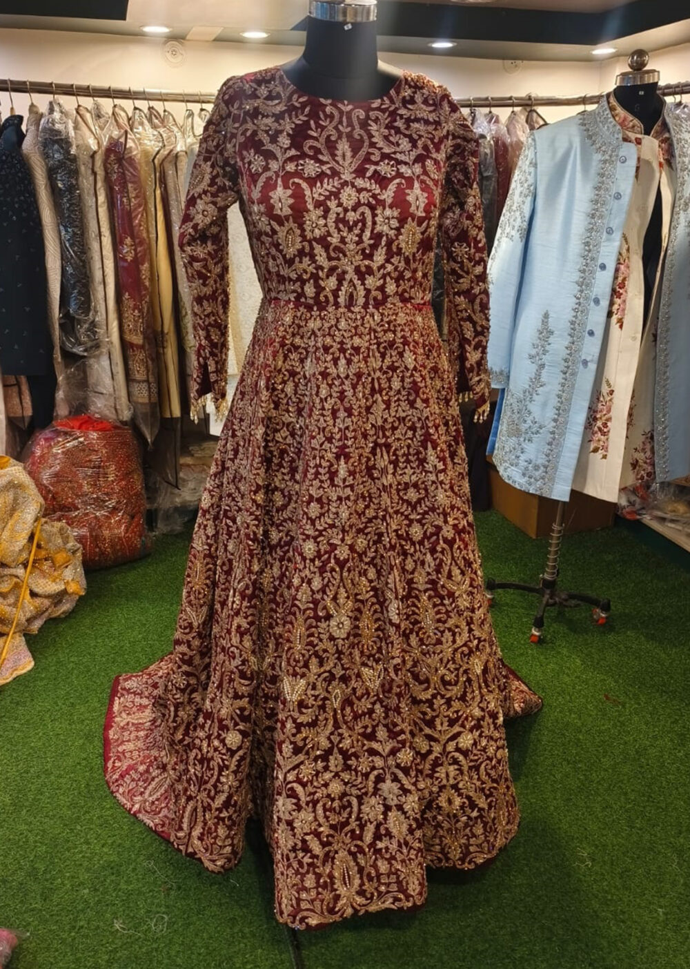 pakistani bridal lehenga