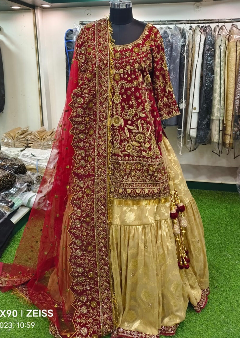 pakistani bridal lehenga