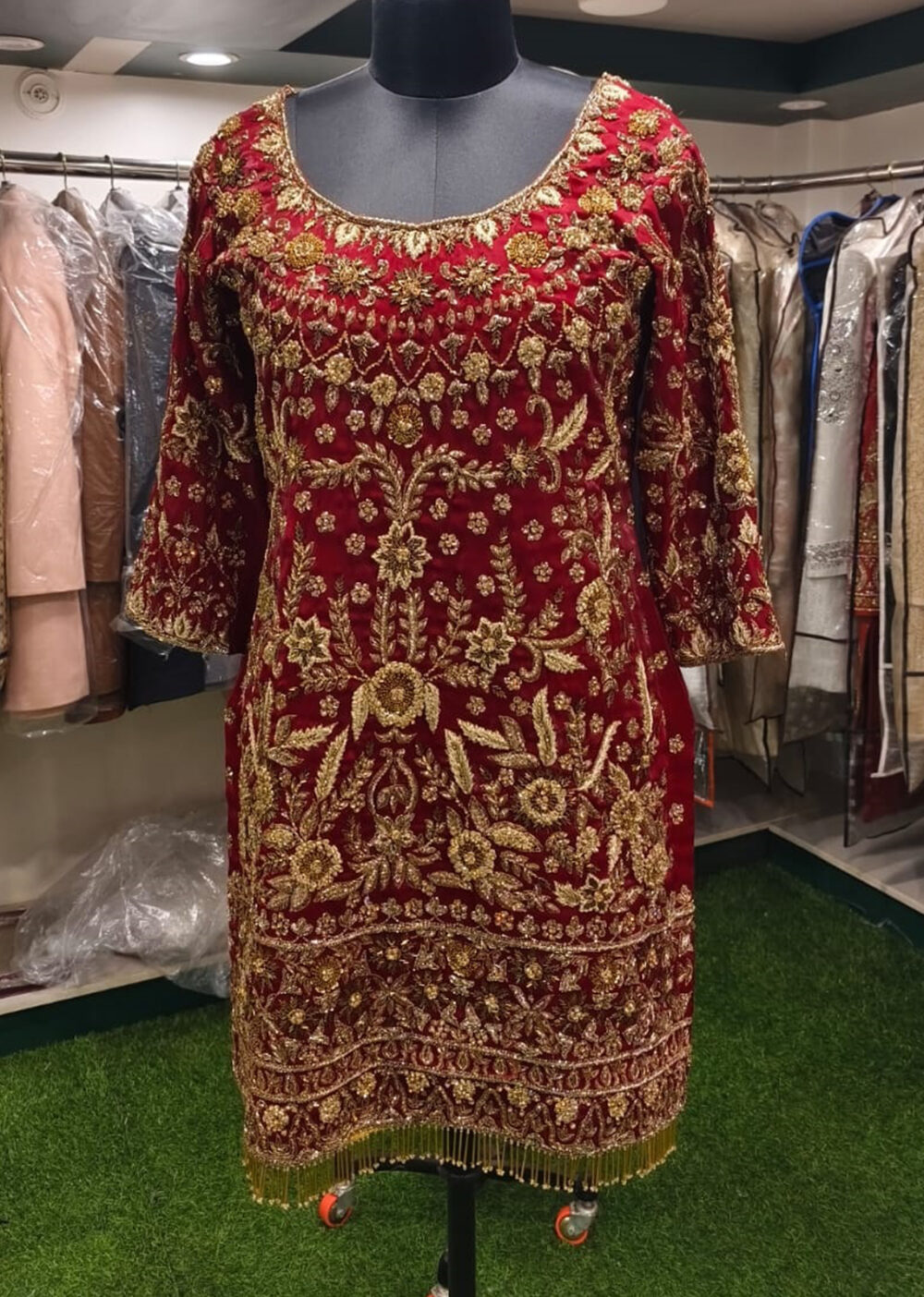 pakistani bridal lehenga