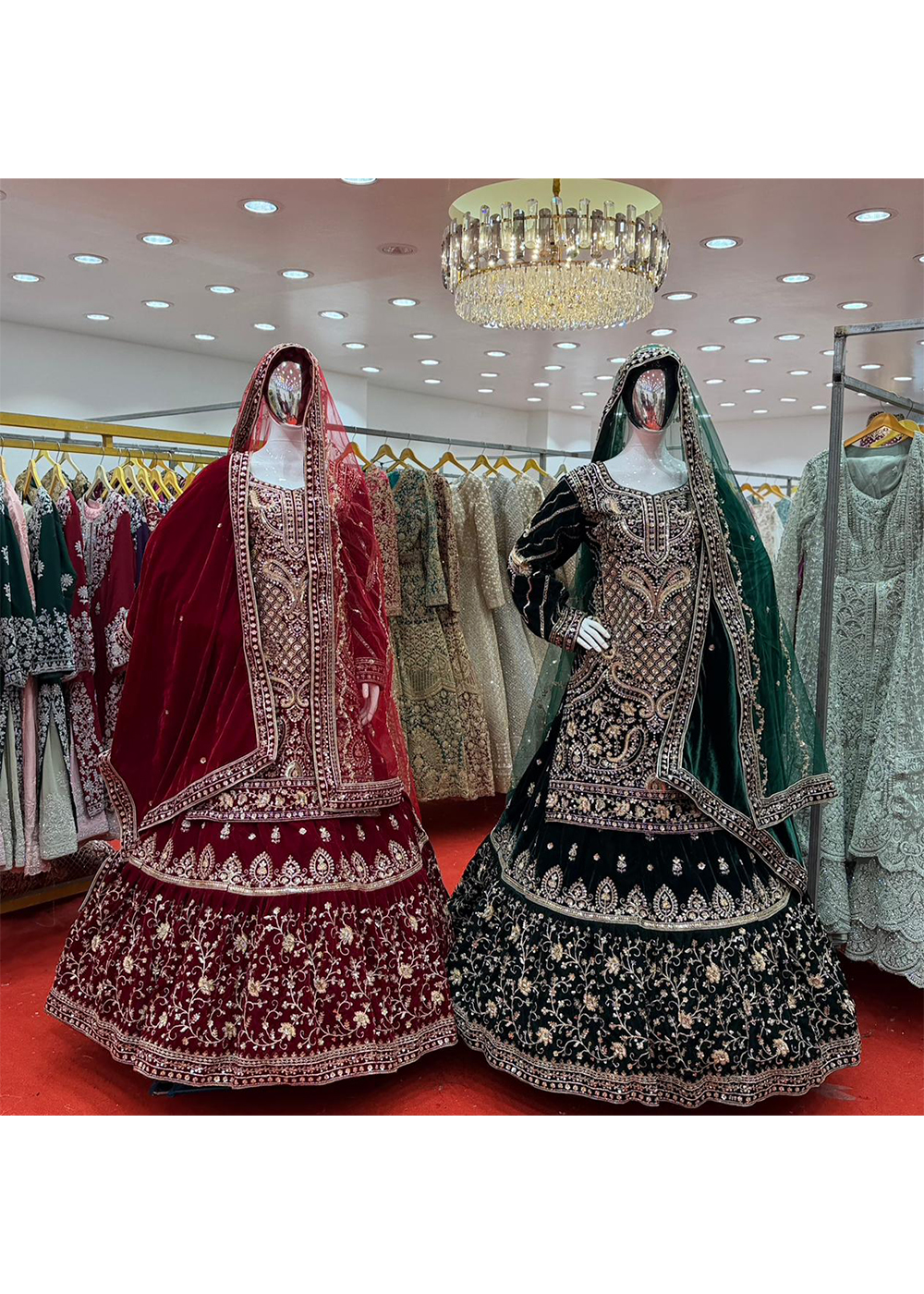 pakistani bridal lehenga