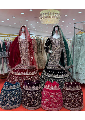 pakistani bridal lehenga