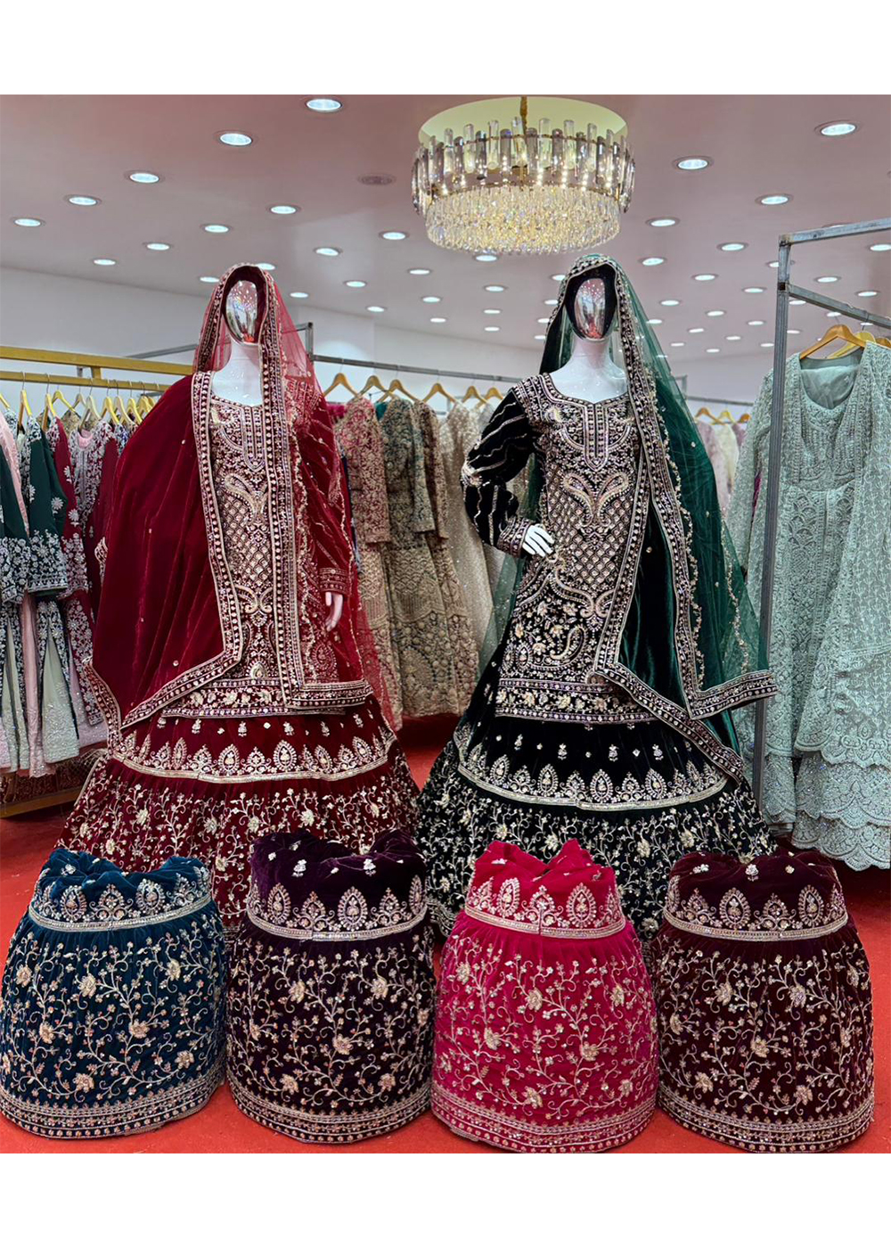 pakistani bridal lehenga
