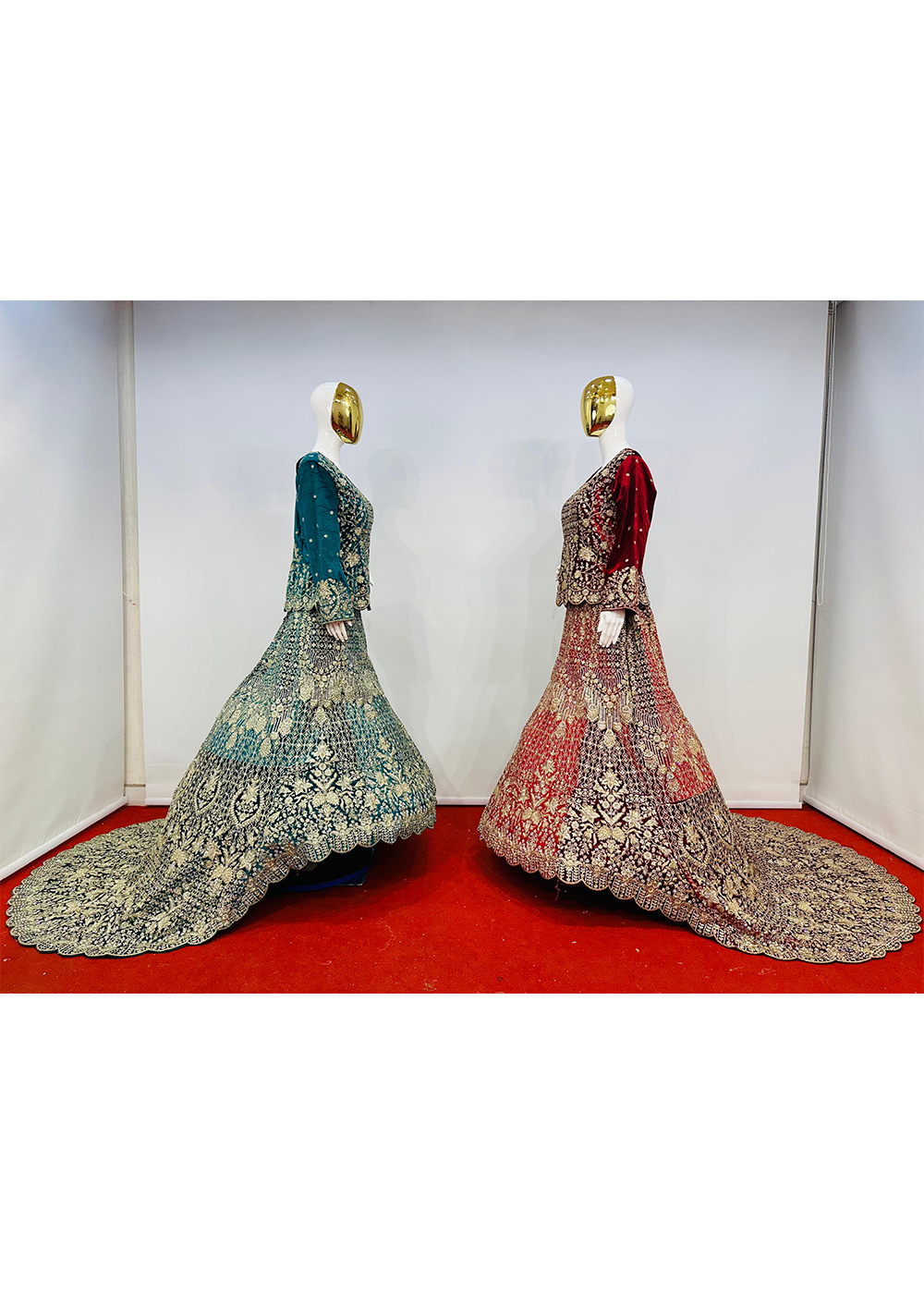 pakistani bridal lehenga