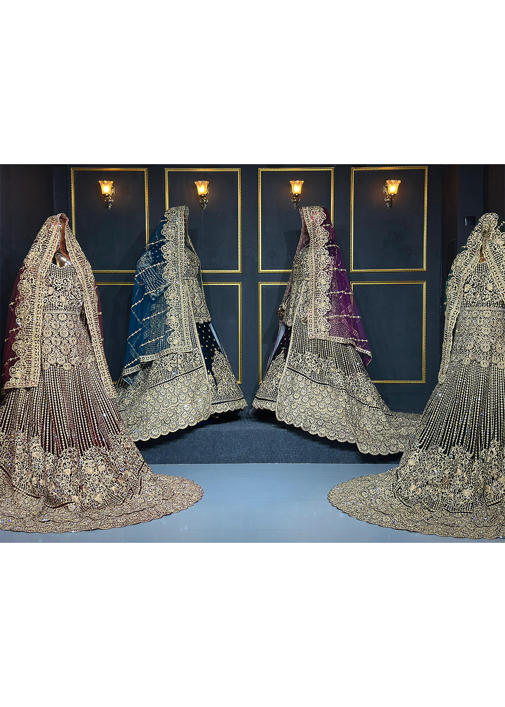 pakistani bridal lehenga