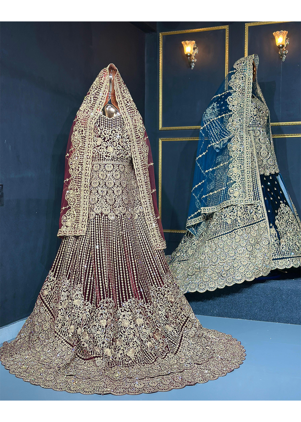 pakistani bridal lehenga