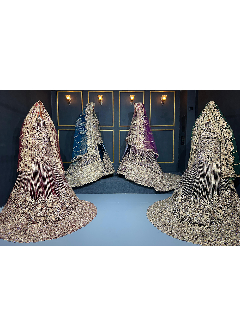 pakistani bridal lehenga