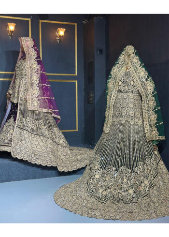 pakistani bridal lehenga