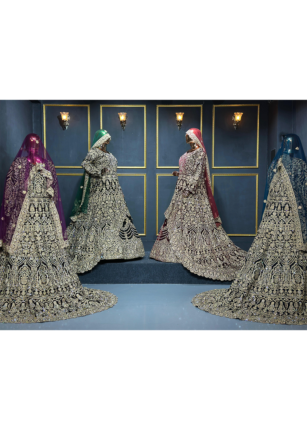pakistani bridal lehenga
