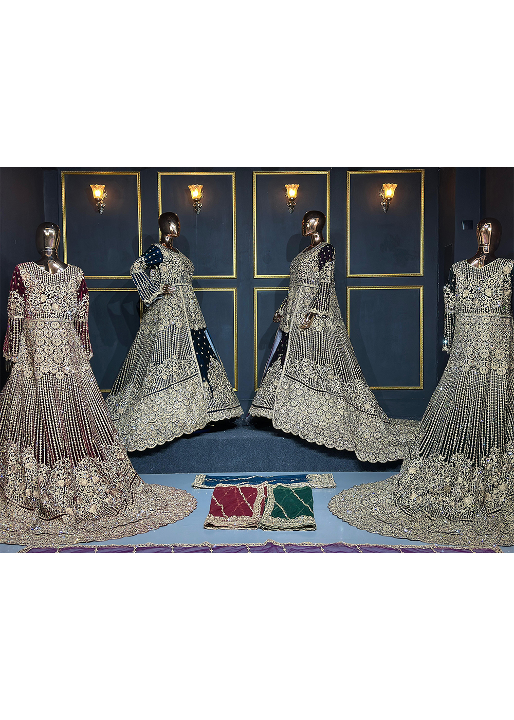 pakistani bridal lehenga