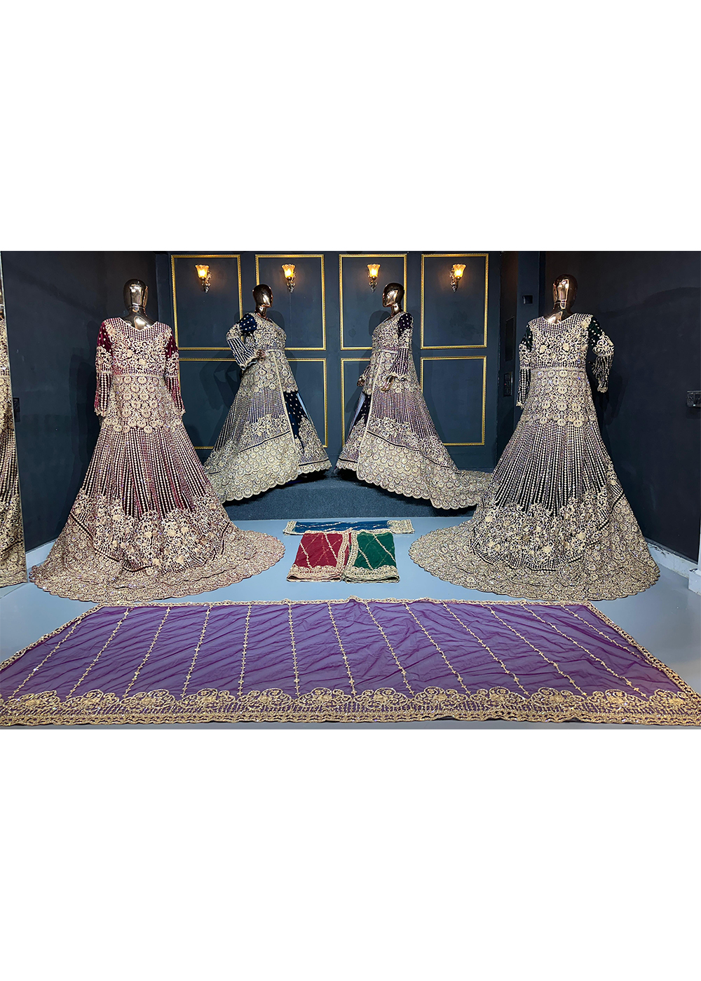 pakistani bridal lehenga
