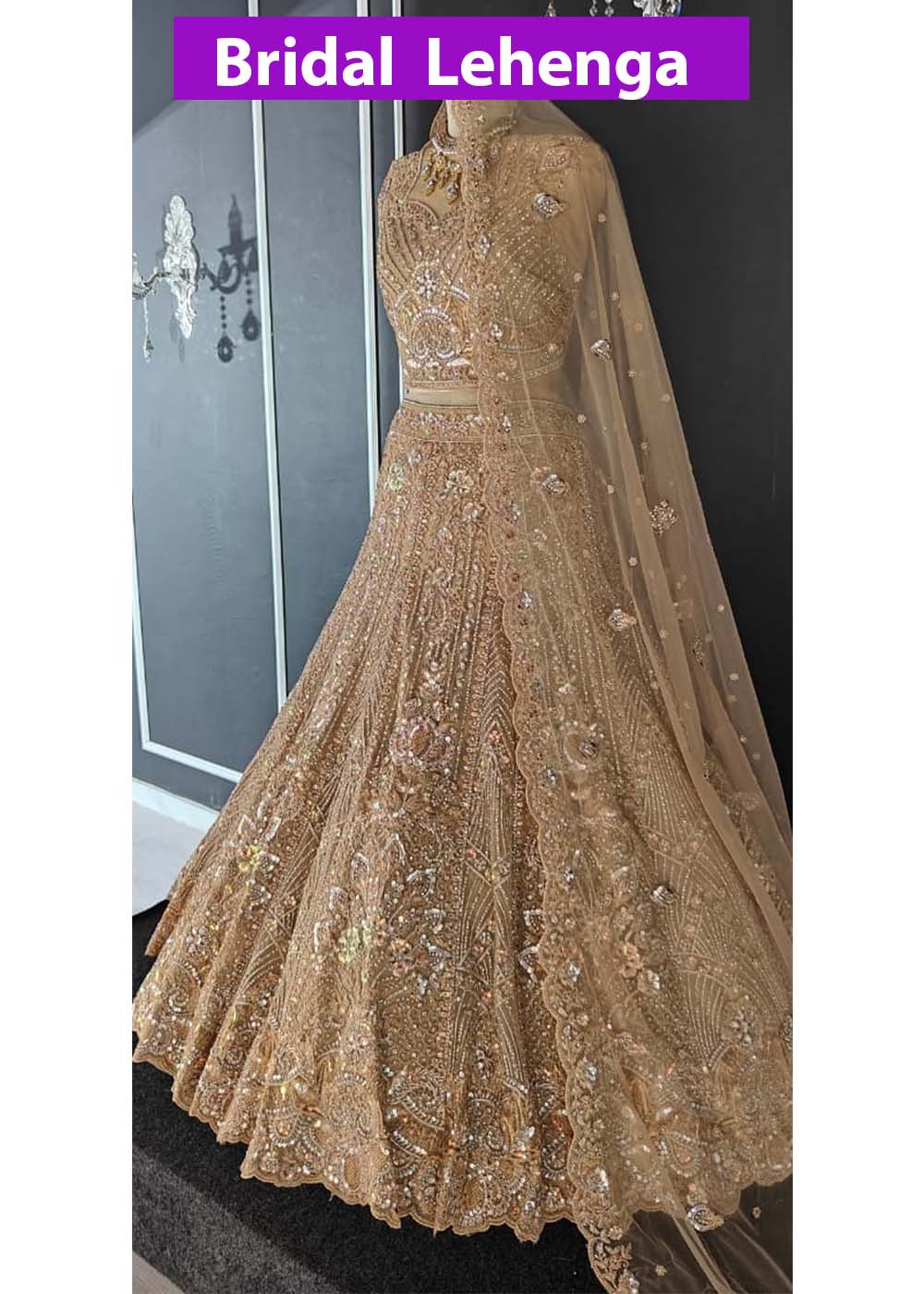 bridal lehenga