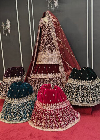 Farshi lehenga Bridal Gharara