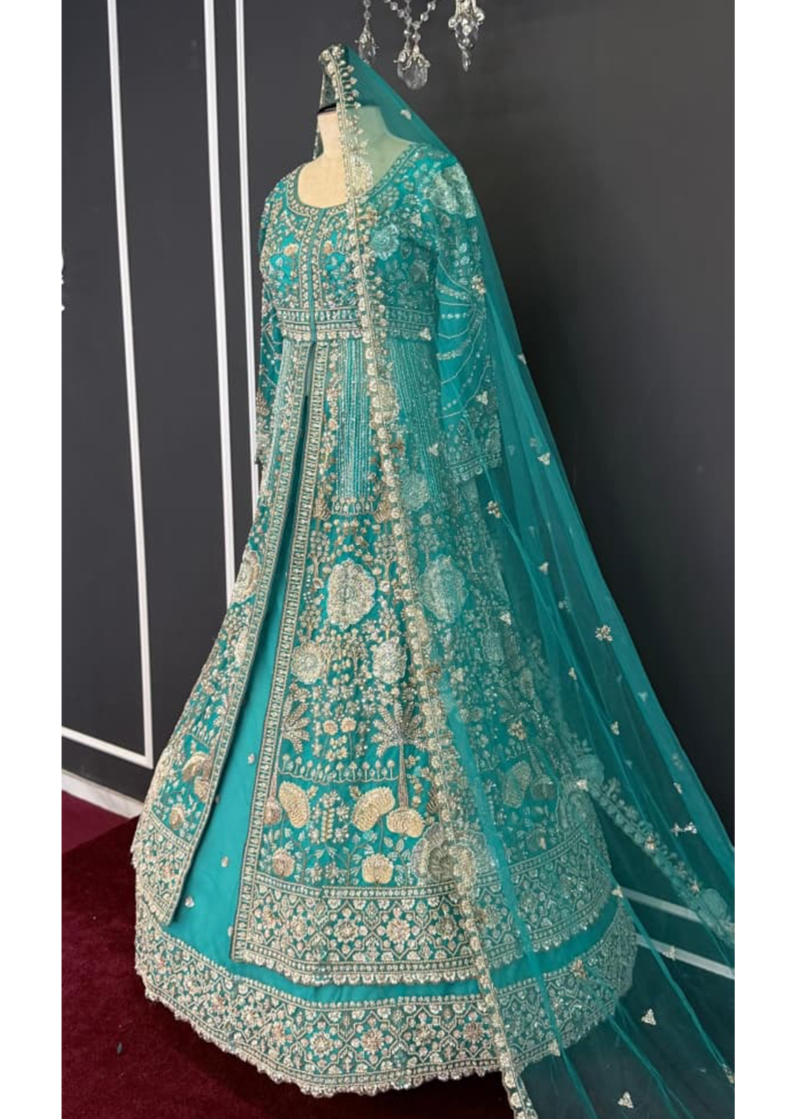 pakistani bridal lehenga