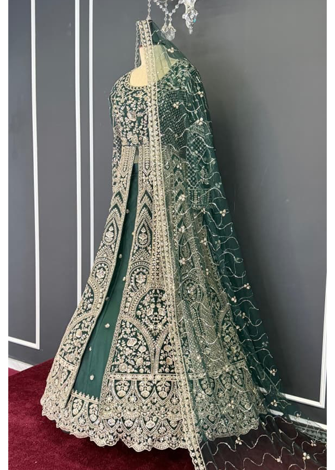pakistani bridal lehenga