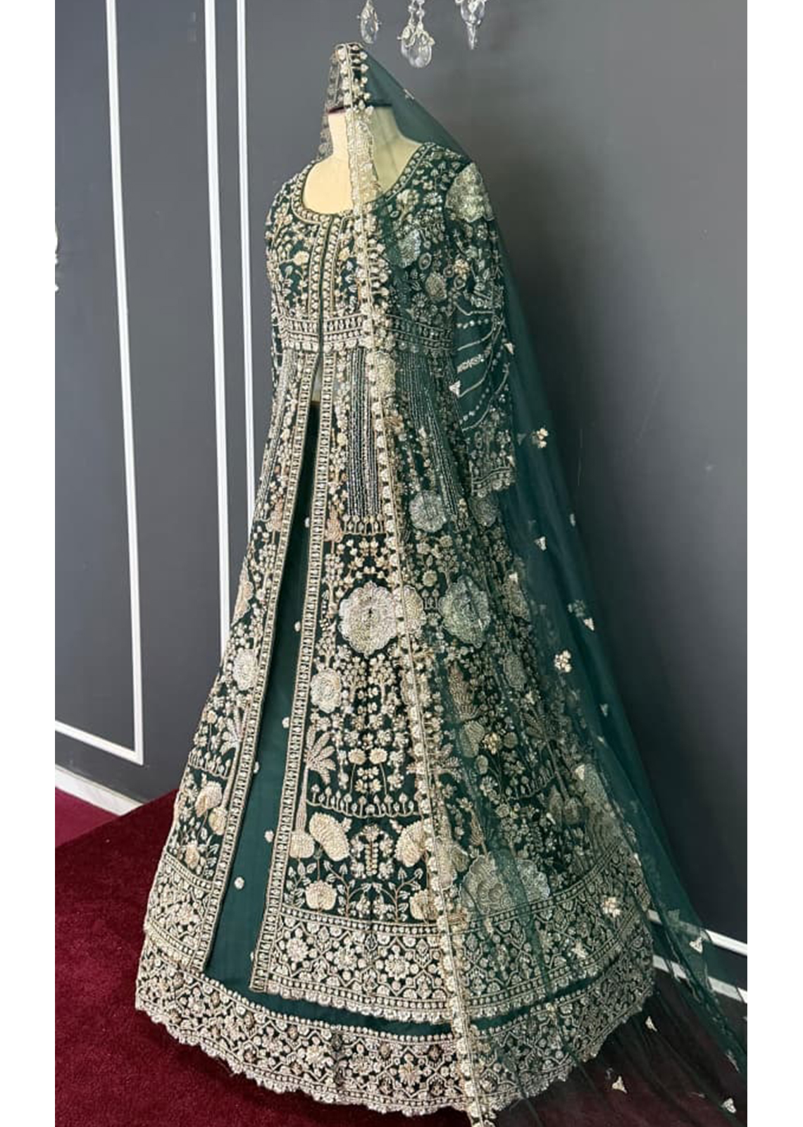 pakistani bridal lehenga