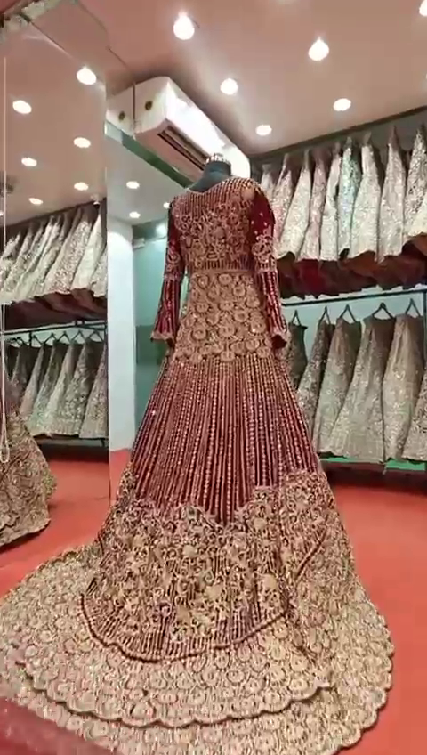 pakistani bridal lehenga