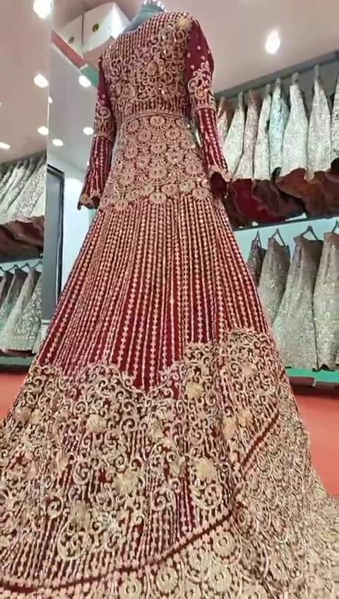 pakistani bridal lehenga