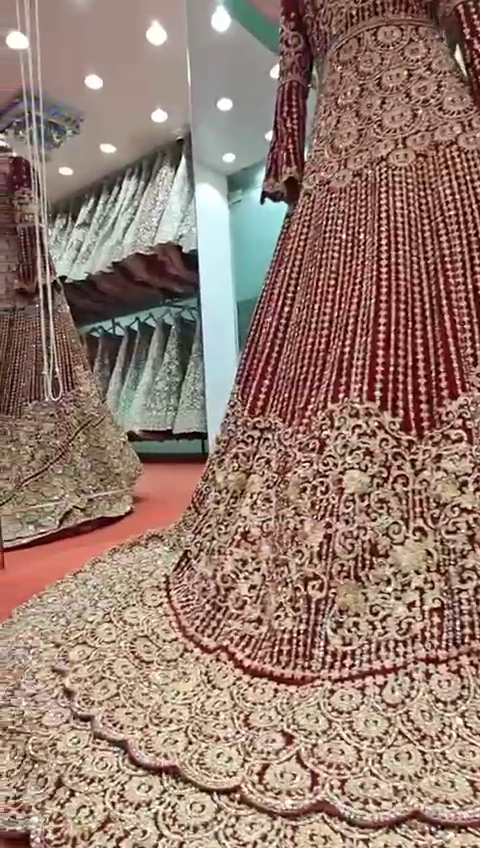 pakistani bridal lehenga