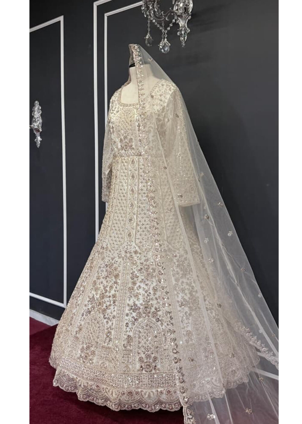 bridal gown for reception