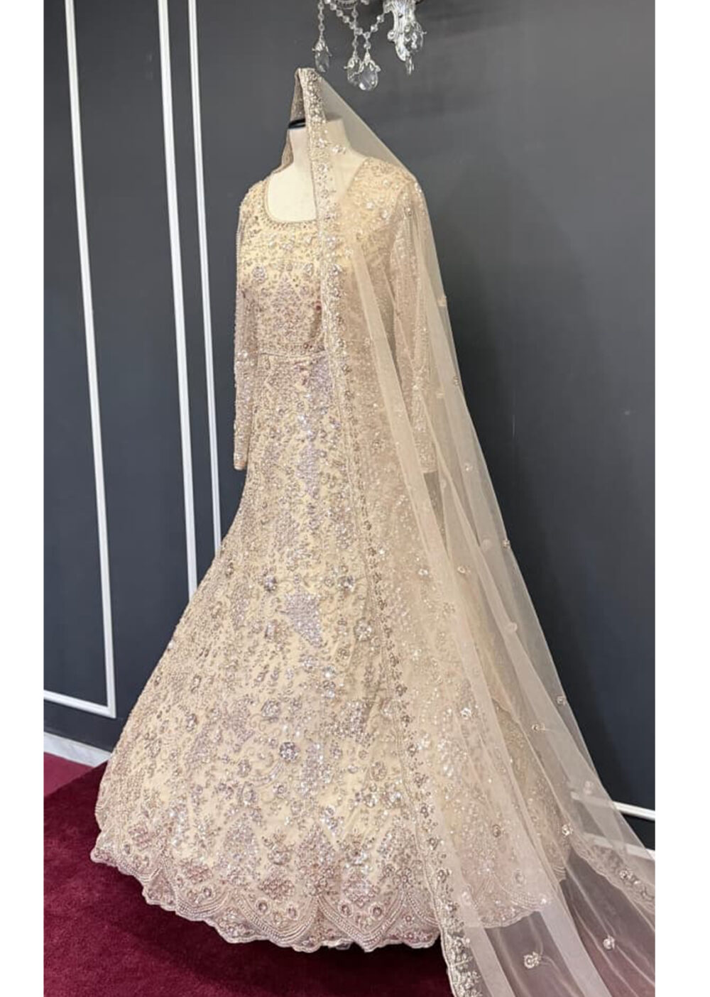 bridal gown for reception