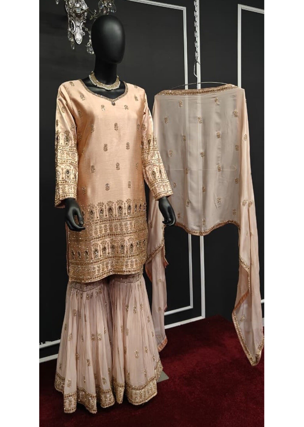 Bridal sharara