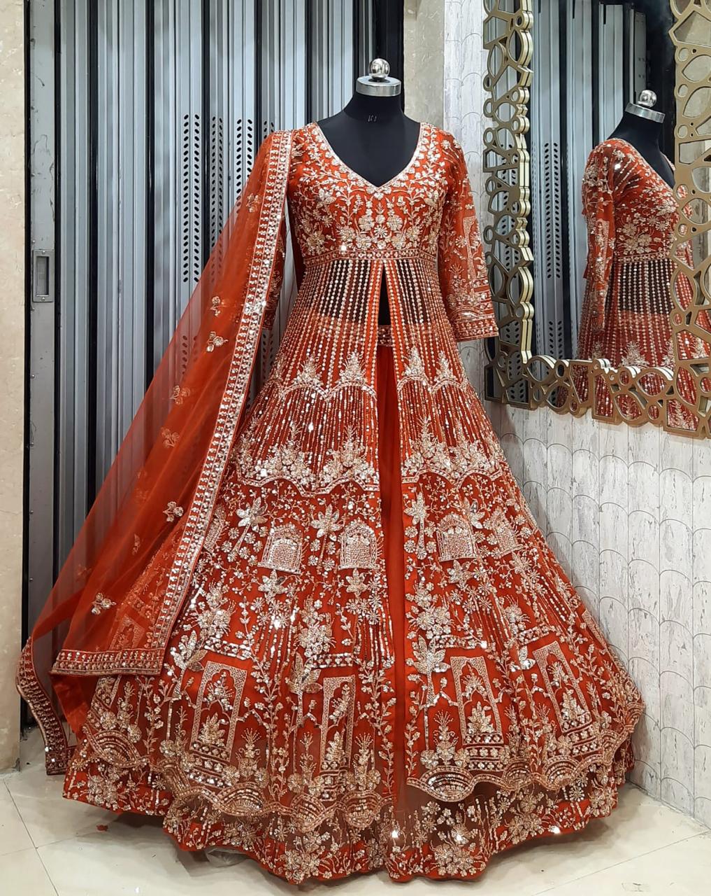 pakistani bridal lehenga