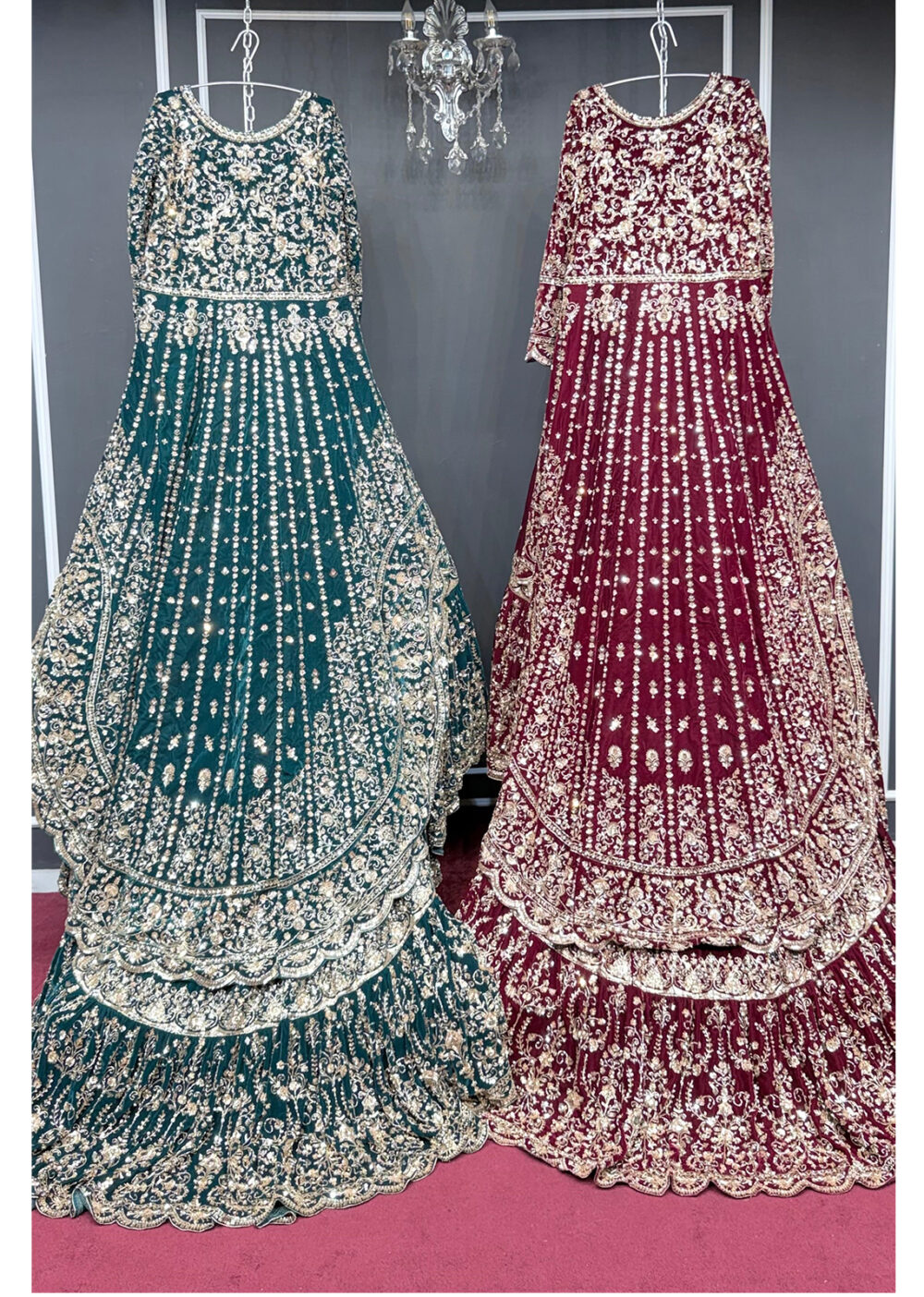 farshi lehenga bridal