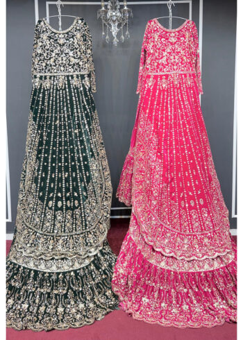 farshi lehenga bridal