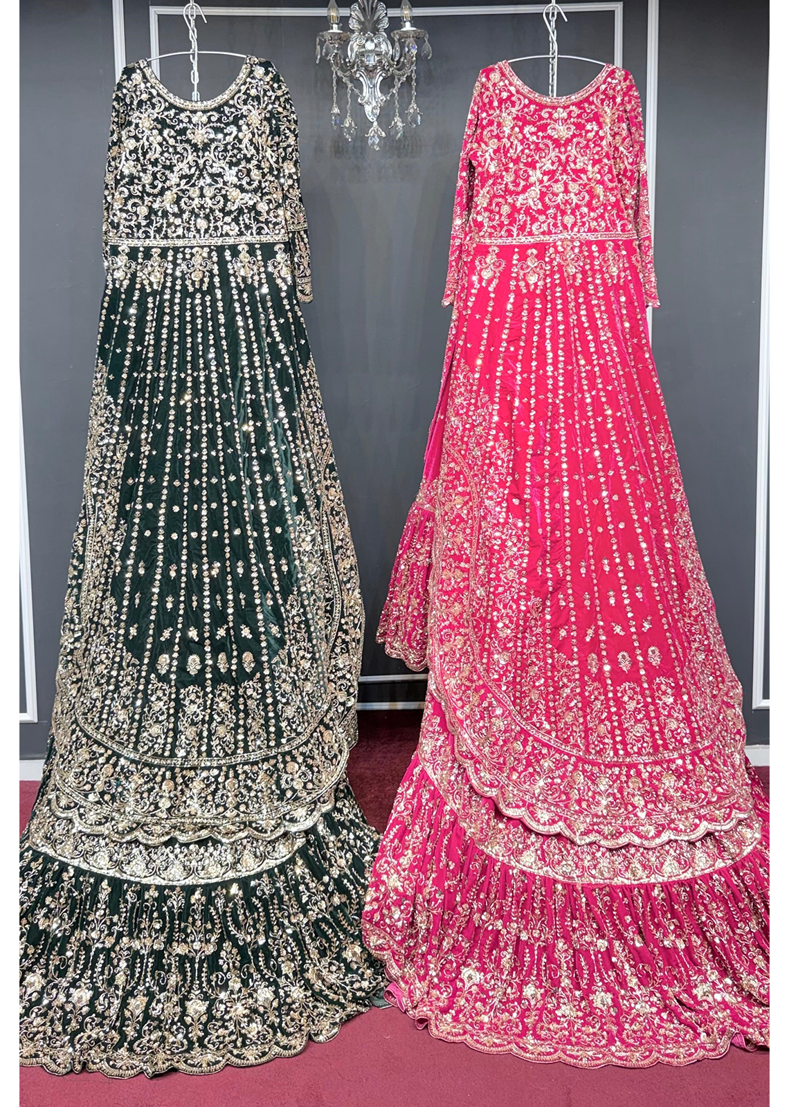 farshi lehenga bridal